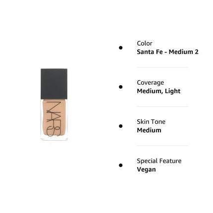 NARS Light Reflecting Foundation Advanced Makeup-Skincare Hybrid Foundation 30ml Santa Fe Medium 2 1 Ounce