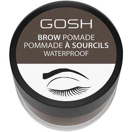 GOSH Dark Brown Eyebrow Pomade
