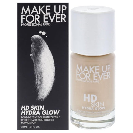 HD Skin Hydra Glow 1N10 Ivory by Make Up For Ever for Women 1 oz Foundation