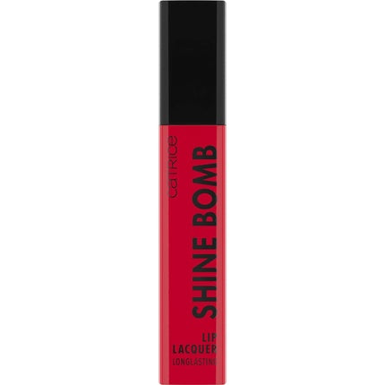 Catrice Shine Bomb Lip Lacquer Lipstick No. 040 Red Long-Lasting Instant Result Intensely Colorful Vegan Oil-Free Paraben-Free Microplastic-Free 3ml