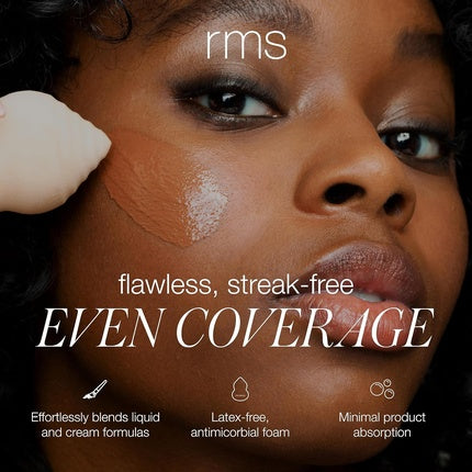 RMS Beauty Skin2Skin Beauty Sponge Makeup Sponge for Liquid Makeup Blending Accessories Brush 1 Count