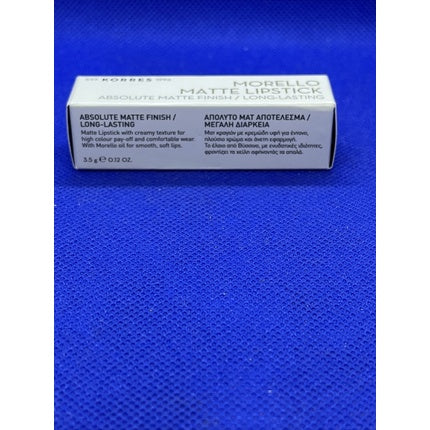 Korres Morello Absolute Matte Finish Lipstick 54 Classic Red Matte