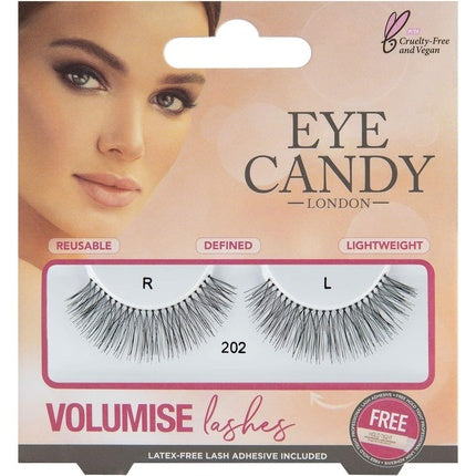 Volumise Style False Eyelashes No. 202 Black