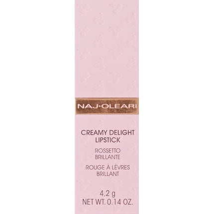 NAJ-OLEARI Creamy Joy Lipstick Makeup for Face Women 03 Beige Pink