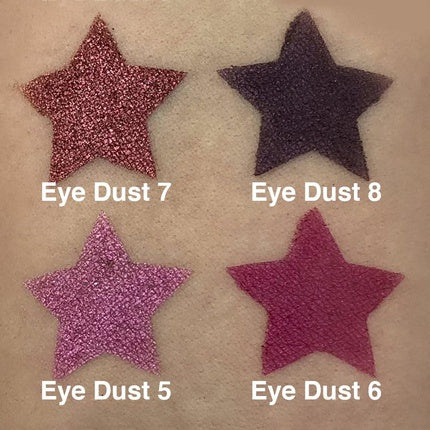 Eye Dust Number 7 Loose Powder Cosmetic Pigment Eye Shadow 6 Rich Pink