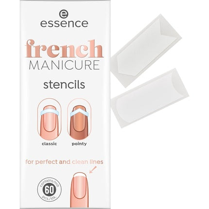 Essence French Manicure Stencils 60pcs