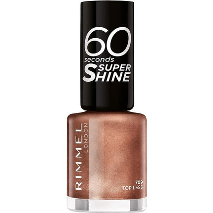 Rimmel 60 Seconds Super Shine Nail Polish 709 Topless 8ml