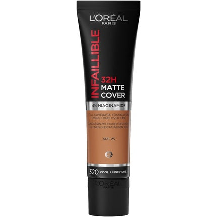 Loreal Paris Infaillible 24h Matte Cover Foundation N.320 Caramel 30ml