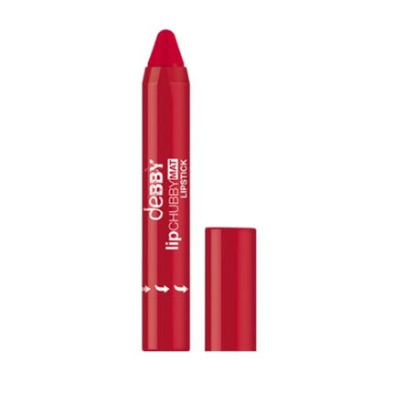 Debby Lip Chubby Matte Lipstick 03 Strong Red