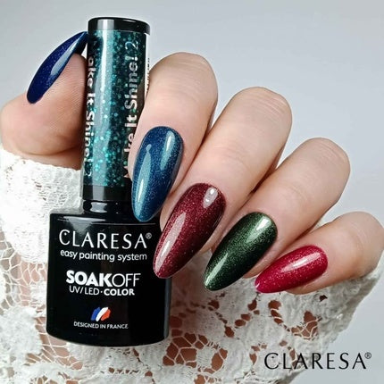 Claresa Soak Off Uv/Led Make It Shine Hybrid Nail Polish 1.5g
