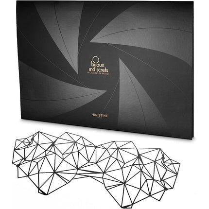 Bijoux Indiscrets Kristine Masquerade Vinyl Eye Mask - Comfortable, Flexible, Reversible