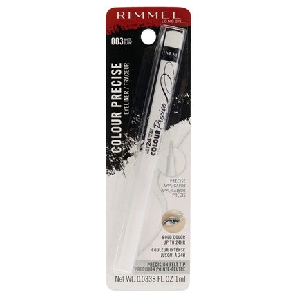Rimmel Colour Precise Eyeliner White #3 1 Count