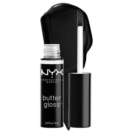 NYX PROFESSIONAL MAKEUP Butter Gloss Non-Sticky Lip Gloss Licorice 0.27 Fl Oz