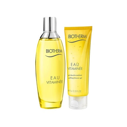 Biotherm Eau Vitaminée Gift Set For Women- Eau De Toilette Body Spray 100ml + Shower Gel 75ml
