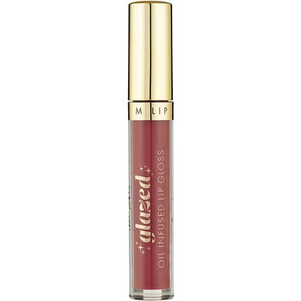 Barry M Glazed Oil Infused Nude Lip Gloss So Precious Natural Nude with Plum and Almond Oil