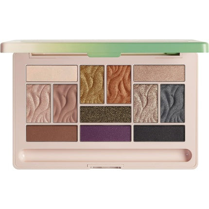 Physicians Formula Eyeshadow Palette Soft and Creamy Shades in 12 Different Tones with Tucuma, Cupuacu and Essential Fatty Acids - Sultry Nights