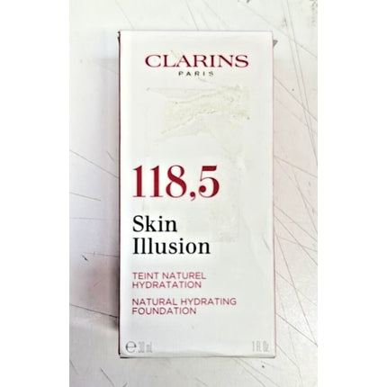Clarins Skin Illusion Natural Hydrating Foundation Spf15 118.5 Chocolate 30ml