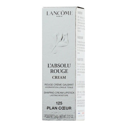 Lancôme L'Absolu Rouge Cream 3.4g - Shade 125 Plan-Cœur