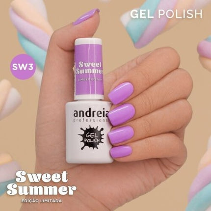 Andreia Professional Sweet Summer Purple SW3 Gel Nail Polish