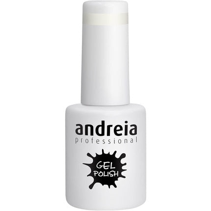 Andreia Semi-Permanent Nail Gel Polish for UV/LED Lamp Intense Shine and 4 weeks Nail Gel Varnish Colour 248 Pearl White 10.5ml
