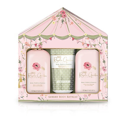 Rose, Poppy & Vanilla Gift Set, 3 pieces