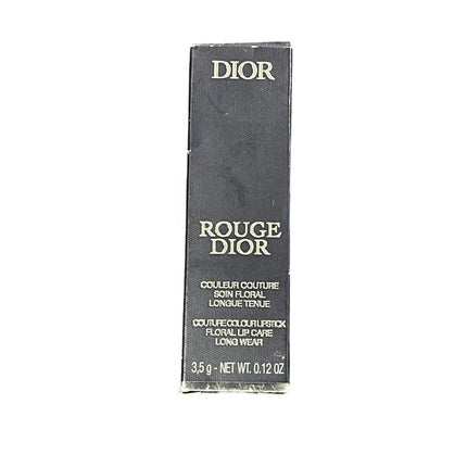 Dior Rouge Couture Colour Lipstick Floral Lip Care 100 Nude Look Velvet 3.5g