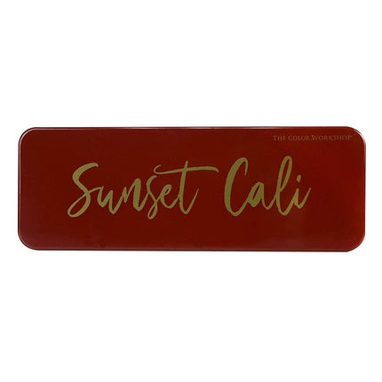 Essentials Hollywood Dreams Eyeshadow Palette with 12 Shades Inspired by Hollywood Stars - Professional Makeup Set for On-the-Go - Makeup Gift Set for Girls, Teenagers, and Women Sunset in Cali