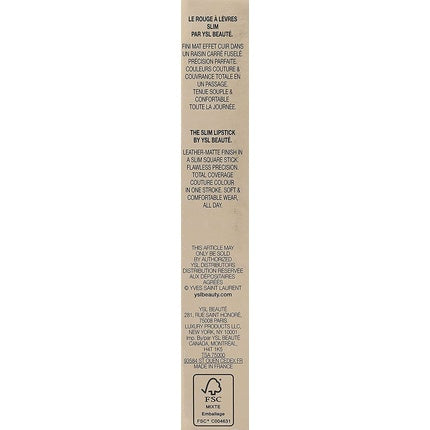 YSL Rouge PUR Couture The Slim 20