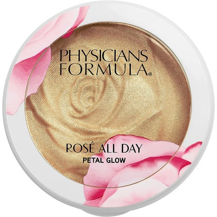 Physicians Formula Rosé All Day Petal Glow Face Highlighter with Pearl Finish for All Skin Tones Freshly Picked