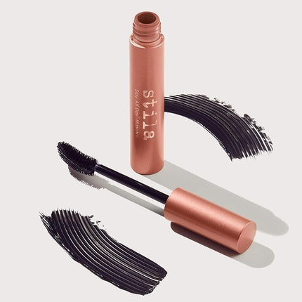 Stila Stay All Day Mascara Intense Black Nylon Fibers Long Lasting Vegan 18g