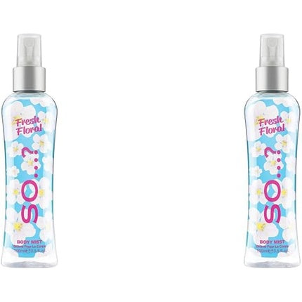 So...? Womens Fresh Floral Body Mist Fragrance Spray 100ml
