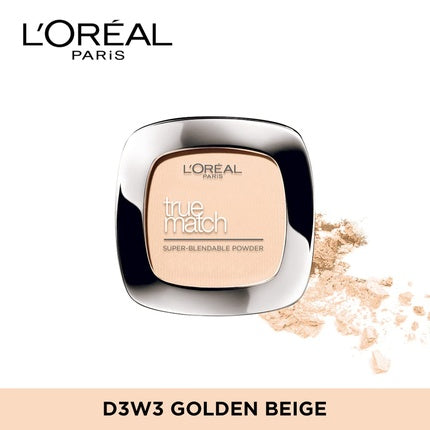L'Oreal True Match Powder Pressed Powder 3w Warm Undertone 9g