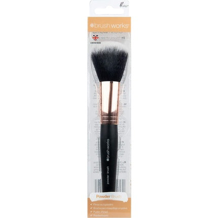 Brushworks Powder Brush Black and Gold