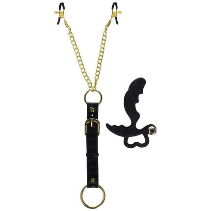 Sportsheets SS51003 Sexperiments Prostate or Vaginal Bondage Set Black/Gold