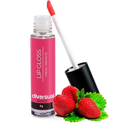 Diversual Vibrant Strawberry Lip Gloss