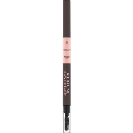 Catrice All In One Brow Perfector Eyebrow Pencil 030 Brown Long-Lasting Covering Defining Natural Vegan