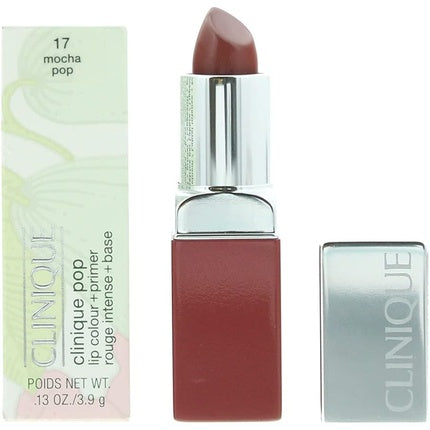 Clinique Pop Lip Color + Primer Lippenstift 17 Mocha 4g