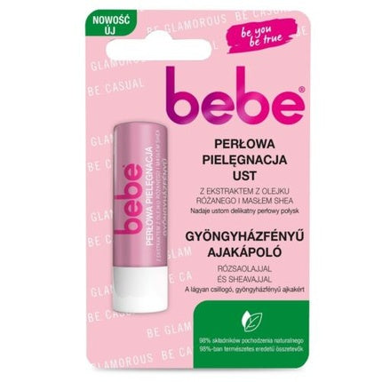 Bebe Pearl Lipstick With Rose Oil Extract And Shea Butter 4.9g