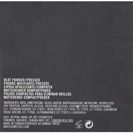 MAC Blot Powder Pressed Light