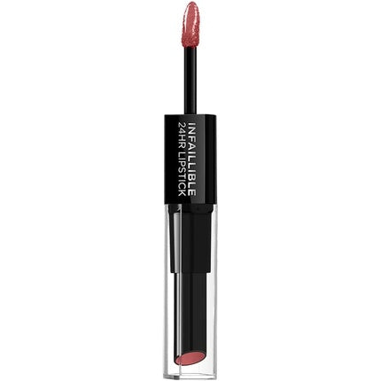 L'Oreal Paris Infallible Longwear 2 Step Lipstick 801 Always Toffee 1 Count