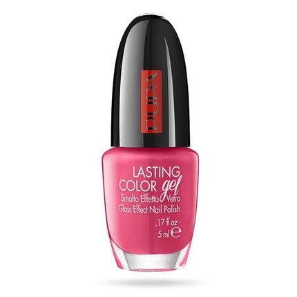 Pupa Milano Long-Lasting Color Gel Nail Polish 5ml - #128 Spicy Fuchsia