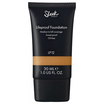 Sleek Makeup Lifeproof Oil Free High Cover Cream Foundation Lp12 - 30 Ml