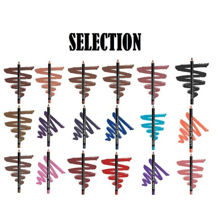 NYX Suede Matte Lip Liner Smoothly and Provides Perfect Matte Base