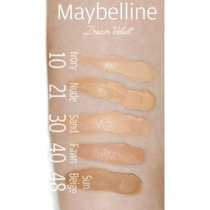 Gemey Maybeline Dream Velours Foundation No.40 Cinnamon 30ml