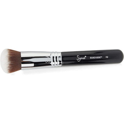 Sigma F82 Round Kabuki Foundation Brush for Powder Foundation - Vegan, Hypoallergenic, Synthetic Makeup Brush