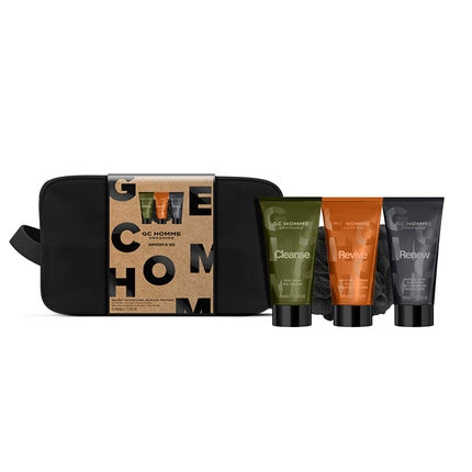 Gift Set Body Care in Cosmetic Bag Mandarin, Bergamot & Rosemary 4 pcs