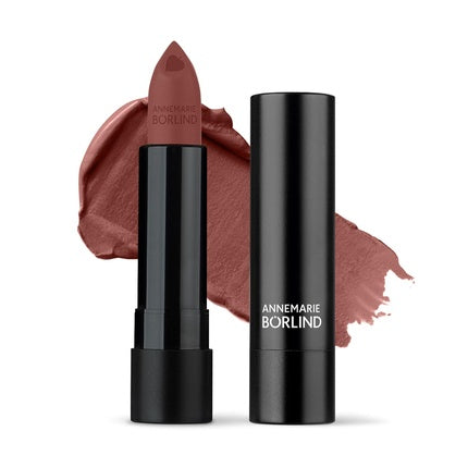 Annemarie Borlind Lipstick Matt Truffle Plum 4ml - Intensive Colors with Matte Effect, Hyaluronic Acid Moisturizes & Smoothens, Vegan