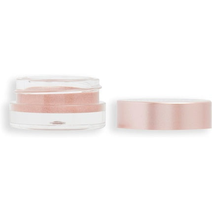 Makeup Revolution Mousse Shadow Creamy Colour for Cheeks and Eyes Whipped Lightweight Formula Cream-to-Powder Rose Gold 4g