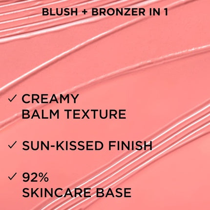 IT Cosmetics Glow with Confidence Sun Cream Blush Blendable Buildable Blush Bronzer for a Pop of Sun-Blushed Color 0.63oz Fair Light 10 Sunlit