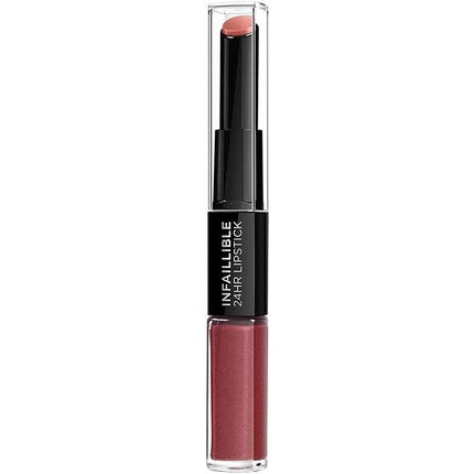 L'Oreal Paris Infallible 24HR 2 Step Lipstick 507 Relentless Rouge